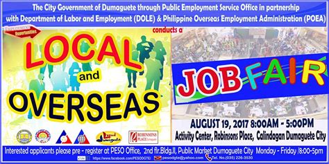 Job Hiring Work, Jobs in Dumaguete .